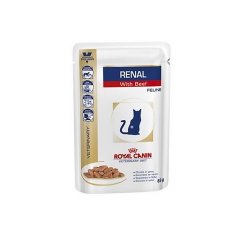 Royal Canin Veterinary Diets-Renal Humide (avec Veau) 100 gr (1)
