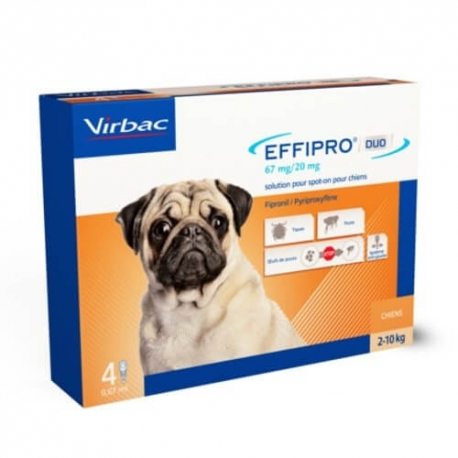 Effipro Duo pipetas antiparasitarias para perros