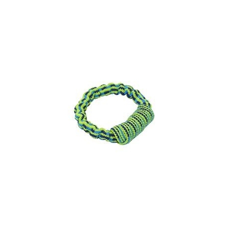 Buster Colour cuerda elastica con asa azul-verde limon