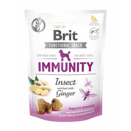 Brit care dog functional snack immunity insect