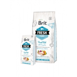 Brit fresh adult large muscles joints pescado calabaza pienso para perros