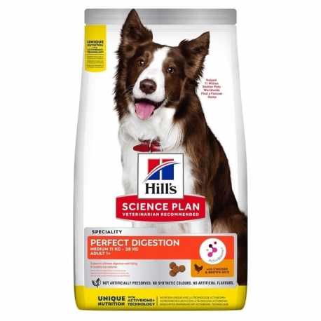 Pienso Hills Science Plan Adult Perfect Digestion para perros