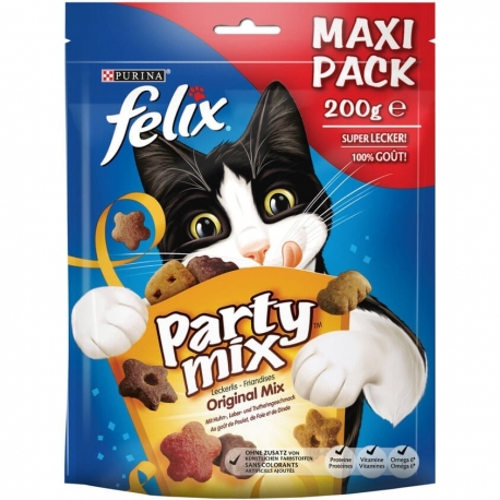 Felix Party Mix Original para gatos pack de snack