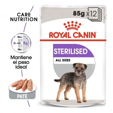 Royal Canin Sterilised Sobres Para Perro Adulto Esterilizado