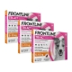 Frontline Tri-Act 3 unités (18 pipettes) pour chiens taille petite (5-10 kg)