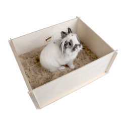 Bunny Caja de Juegos Digging Box Para Conejos Y Roedores