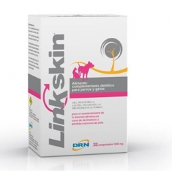 Linkskin Apoyo Función Dermica para Perro-Gato 1500 mg 32 comprimidos