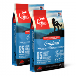 Orijen Original Croquettes Pour Chiens 11,4Kg Pack économique x2