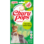Pack Churu para gato adulto Pops de Atún Con Pollo 12x56gr