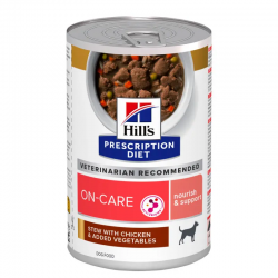 Pack Comida Húmeda Hills Prescription diet On Care para perros de Pollo y Vegetales