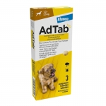Adtab 3 Comprimidos Masticables antiparasitarios para perros