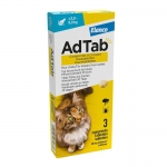 Adtab 3 Comprimidos Masticables antiparasitarios para gatos