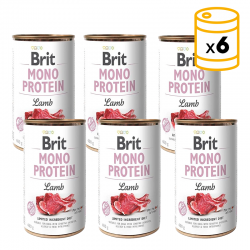 Brit mono protein cordero latas para perro