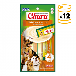 Pack Churu Dog Adult Pure de Pollo 12x56gr